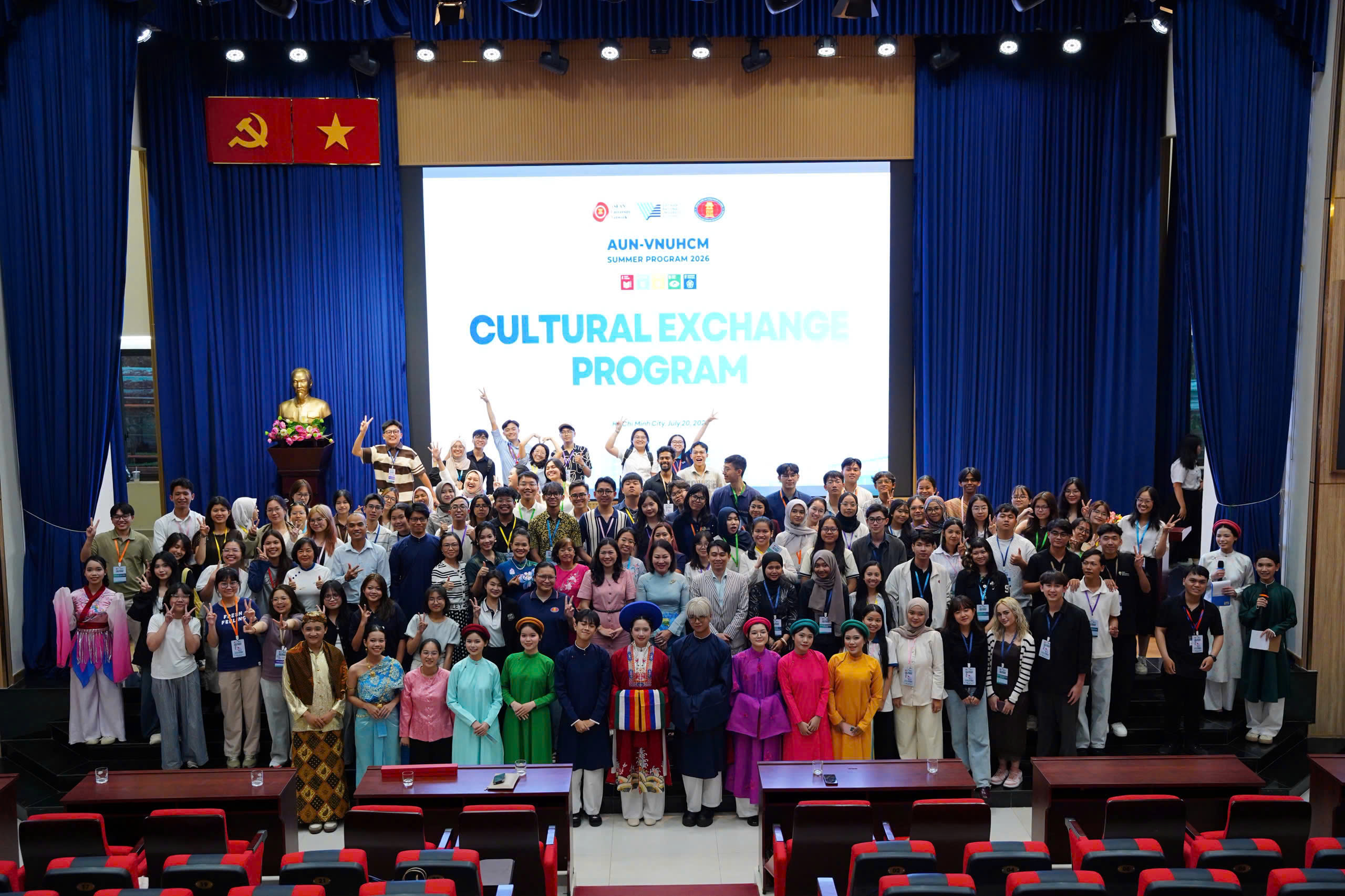Giao lưu học thuật và văn hóa cùng 74 đại biểu tại AUN Summer Program 2026
