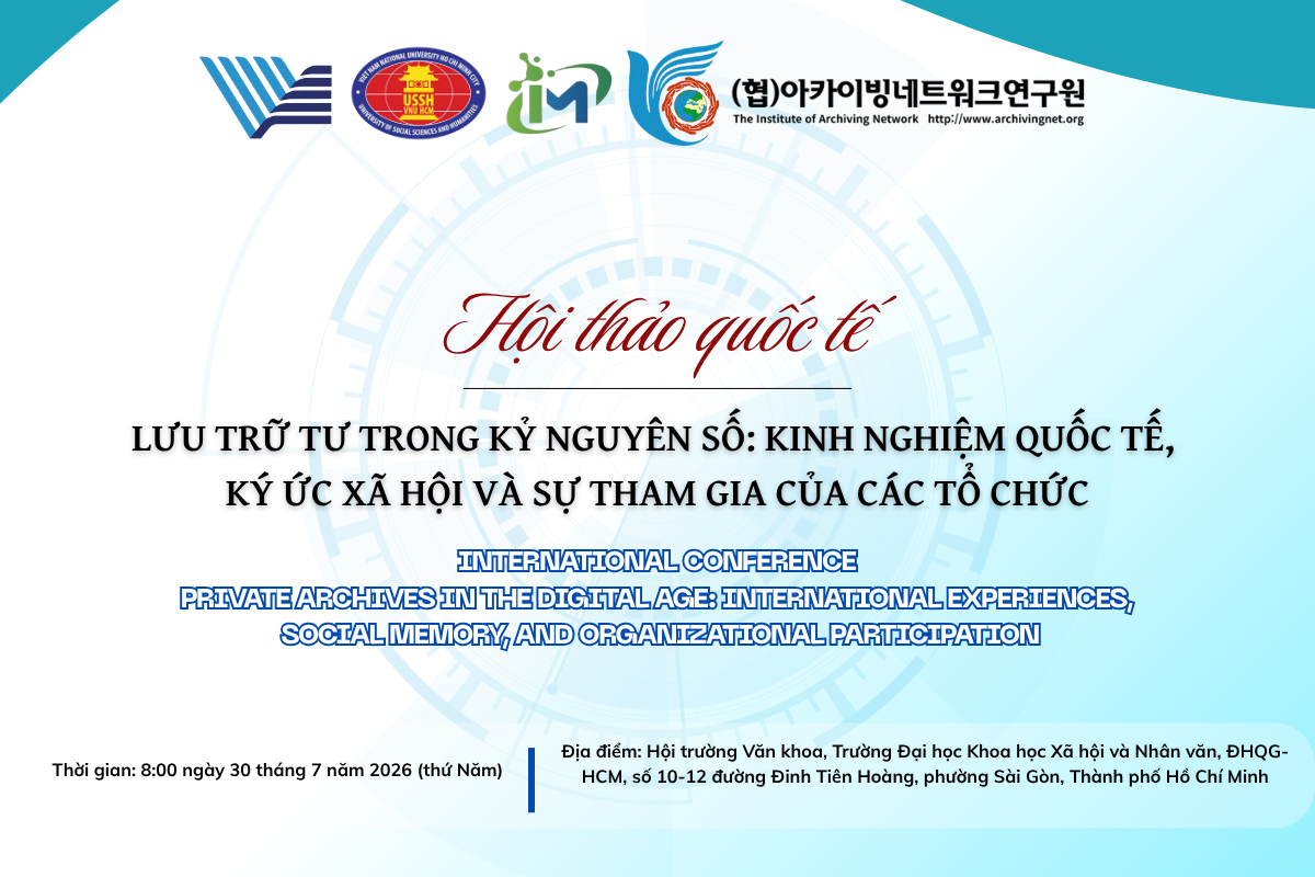 International Conference: "Private Archives in the Digital Era: International Experiences, Social Memory, and Organizational Participation"