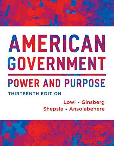 American government: Power and purpose