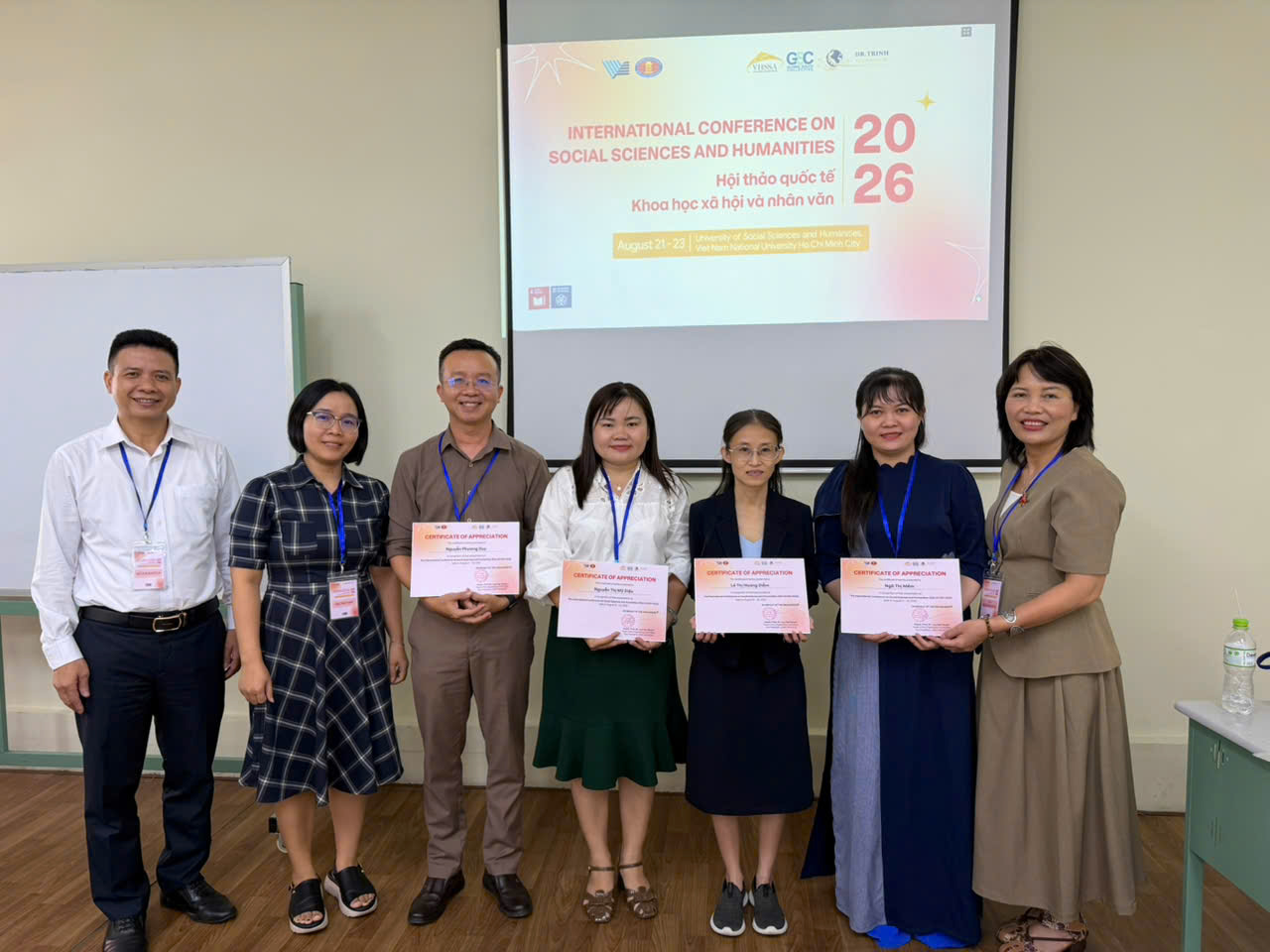 Giảng viên khoa Thông tin và Quản lý chủ trì và trình bày tại tiểu ban trong Hội thảo quốc tế Khoa học Xã hội và Nhân văn 2026 (USSH-ICSSH 2026)