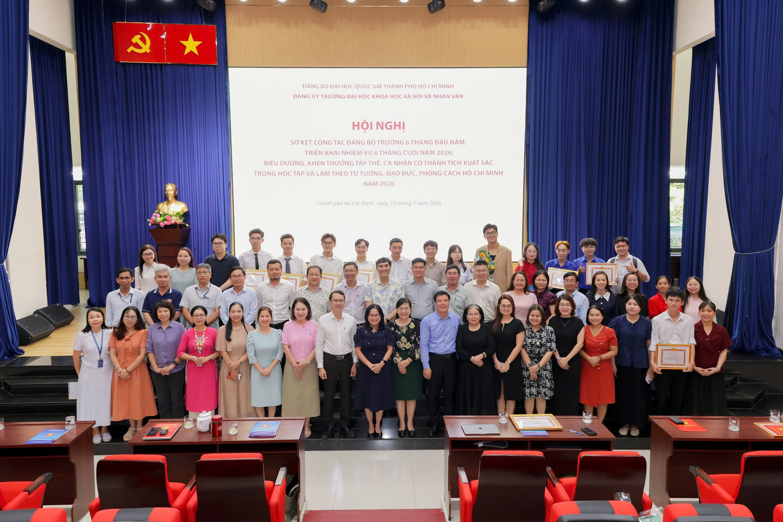 Đảng bộ Trường sơ kết công tác 6 tháng đầu năm, triển khai nhiệm vụ 6 tháng cuối năm 2026