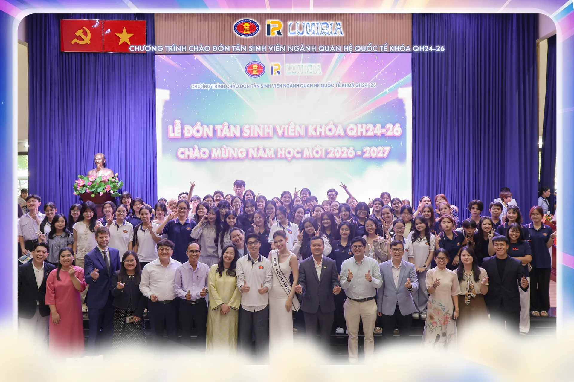 𝒍𝒖𝒎𝑰𝑹𝒊𝒂 | Cùng nhìn lại những khoảnh khắc đáng nhớ tại lễ đón tân sinh viên QH24-26