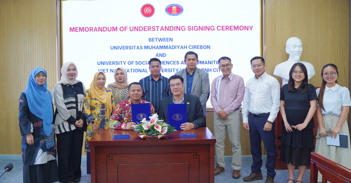 Trường ĐH KHXH&NV và ĐH Muhammadiyah Cirebon đẩy mạnh hợp tác nghiên cứu và trao đổi quốc tế